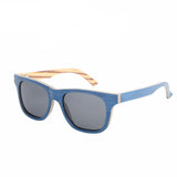Bay Blue Wooden Sunglasses - BayNavy, Sunglasses - Sunglasses, BayNavy - BayNavy