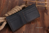 Cowather horse leather wallets - BayNavy,  - Sunglasses, BayNavy - BayNavy