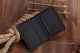 Cowather horse leather wallets - BayNavy,  - Sunglasses, BayNavy - BayNavy