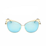 Reflective Cat Eye Mirror - BayNavy, Sunglasses - Sunglasses, BayNavy - BayNavy