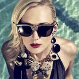 Embellished Cat Eye Sunglasses - BayNavy, Sunglasses - Sunglasses, BayNavy - BayNavy