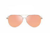 Flat Top Mirror Sunglasses - BayNavy, Sunglasses - Sunglasses, BayNavy - BayNavy