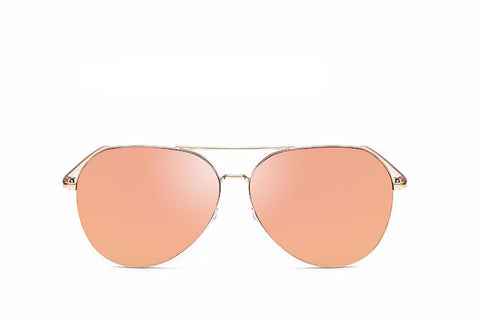 Flat Top Mirror Sunglasses - BayNavy, Sunglasses - Sunglasses, BayNavy - BayNavy