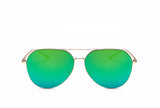 Flat Top Mirror Sunglasses - BayNavy, Sunglasses - Sunglasses, BayNavy - BayNavy