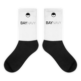 BayNavy Black & White Socks - BayNavy, Socks - Sunglasses, BayNavy - BayNavy