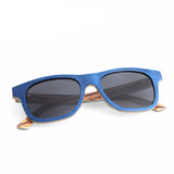 Bay Blue Wooden Sunglasses - BayNavy, Sunglasses - Sunglasses, BayNavy - BayNavy
