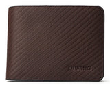 Qiwang Genuine Black Leather Wallet - BayNavy,  - Sunglasses, BayNavy - BayNavy
