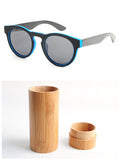 BayNavy Color Bamboo Sunglasses - BayNavy, Sunglasses - Sunglasses, BayNavy - BayNavy
